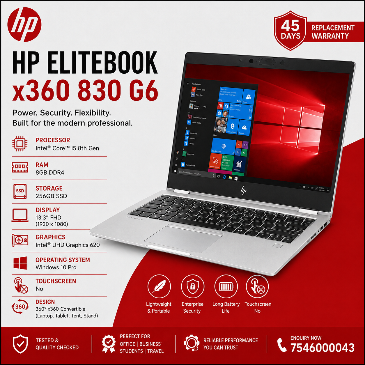 HP Elitebook x360 830g6